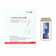 센텔리안마데카더마마스크 1매 + 더 후 정윤초 멀티 유스 에센스 1ml*120ea(파우치)